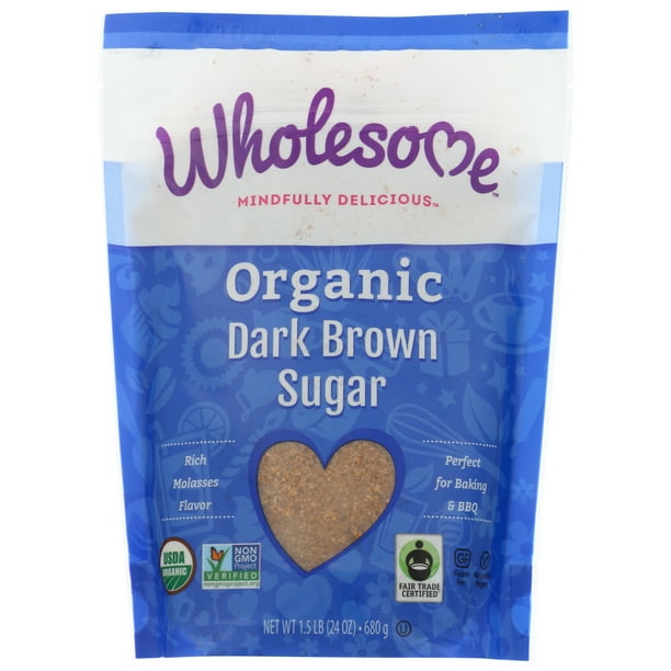 Wholesome! Organic Dark Brown Sugar, 1.5 Lbs.