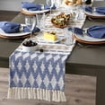thumbnail image 3 of Camino de Mesa DII Colby 38x274 cm Azul Francés Piedra, 3 of 7