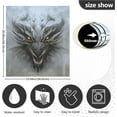 thumbnail image 3 of Scary Dragon Dishwasher Magnet Sticker, Refrigerator Magnetic Cover, Fridge Panels, Home Cabinet Decals Appliances Stickers - 20" L x 26" H（594） Home Decor, 3 of 5