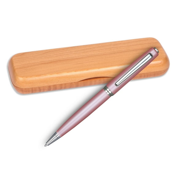 Clara Ball Pen - Pink with Single Gift Box Maple