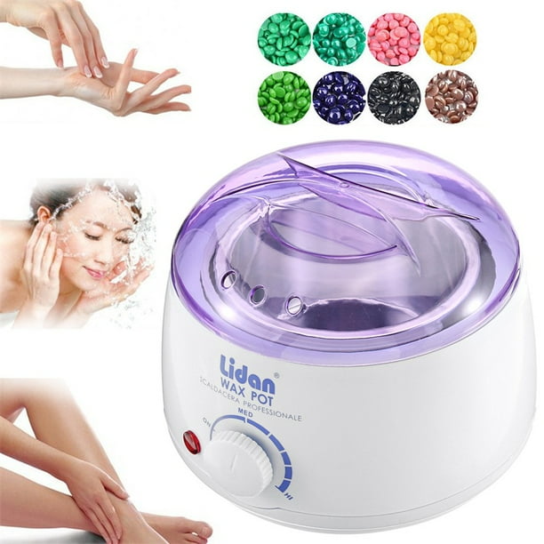 Hot Wax Warmer Electric Wax Warmer Melting Pot For Facial Skin Body Hand Foot Leg Hair Removal Waxing Heater Pot Machine For Other Therapeutic Waxes Xmas Gift For Girl Friend Walmart Com