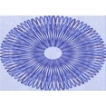 thumbnail image 1 of Ahgly Company Machine Washable Indoor Rectangle Transitional Royal Blue Area Rugs, 5' x 8', 1 of 7