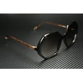 thumbnail image 3 of CHLOE CH0008S 004 Round Oval Panthos Havana Trans Brown 58 mm Women's Sunglasses, 3 of 5