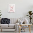 thumbnail image 3 of Stupell Industries Cottage Baby Lapin French Pink Watercolor Bunny with Flower Canvas Art, 16 x 20, by Stephanie Workman Marrott, 3 of 7