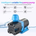 thumbnail image 2 of 6000L/H Submersible Water Pump - Variable Frequency Water Pump Sine Wave Technology Ultra Quiet DC Pump Suit for Pond Fountain Freshwater and Saltwater, 2 of 8