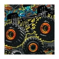 thumbnail image 4 of Acheng Monster Truck Square Tablecloth Full Width Single-Sided Printing 100% Polyester Fiber 36*36, 4 of 8