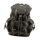 thumbnail image 4 of Mochila de lona portátil para exteriores, ideal para montañismo, camping y pesca. Gris oscuro, 4 of 9