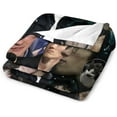 thumbnail image 2 of Handsome Callum Turner Blanket Ultra Soft Flannel Fleece Blanket Stylish Bedroom Living Room Sofa Warm Blanket All Season Use 60"*80"（150 * 200cm）, 2 of 5