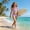 Purple1, variant on Girls Swimsuit Two Piece One Shoulder Bathing Suit with Chest Pad Color Block Bikini Summer Beachwear(Purple1,13-14 Years)