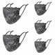 thumbnail image 1 of Mimigo (5pcs)lace Vintage Sexy Floral Black Face Mask Covering Washable Cotton Double Layer Anti-dust Cotton Masks, 1 of 5