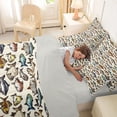 thumbnail image 4 of Feelyou Vintage Game Fish Ocean Bedding Comforter Set for Boys Girls, Retro Stream Lake Marine Wildlife Full Bedding Set, Brown, Grey Reversible, 7 Pieces, 4 of 7