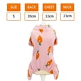 thumbnail image 2 of Pijamas para perros pequeños, pijamas para chihuahua, ropa para cachorros, pijamas para cachorros extra pequeños, monos suaves para mascotas, camisas para perros Chihuahua Yorkie Teacup Cat Ropa, 2 of 6