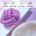 thumbnail image 3 of 3D Candle Mold Yarn Silicone Candle Mold Knot Ball Shape Mould for Soap Wax Candle Resin Craft Making 3 Pack, 3 of 6