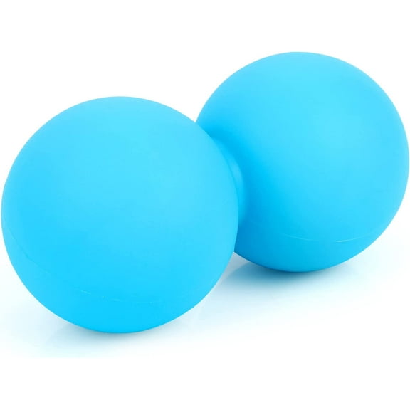 Peanut Massage Ball - Double Lacrosse Massage Ball & Mobility Ball Deep Tissue Massage Tool for Myofascial Release, Muscle Relaxer, Acupoint Massage