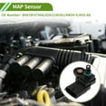thumbnail image 2 of Sensor de Presión Absoluta del Colector MAP Único para Ford Focus 2.3L 2016-2018 No.BV619F479AA 1 Pc, 2 of 6