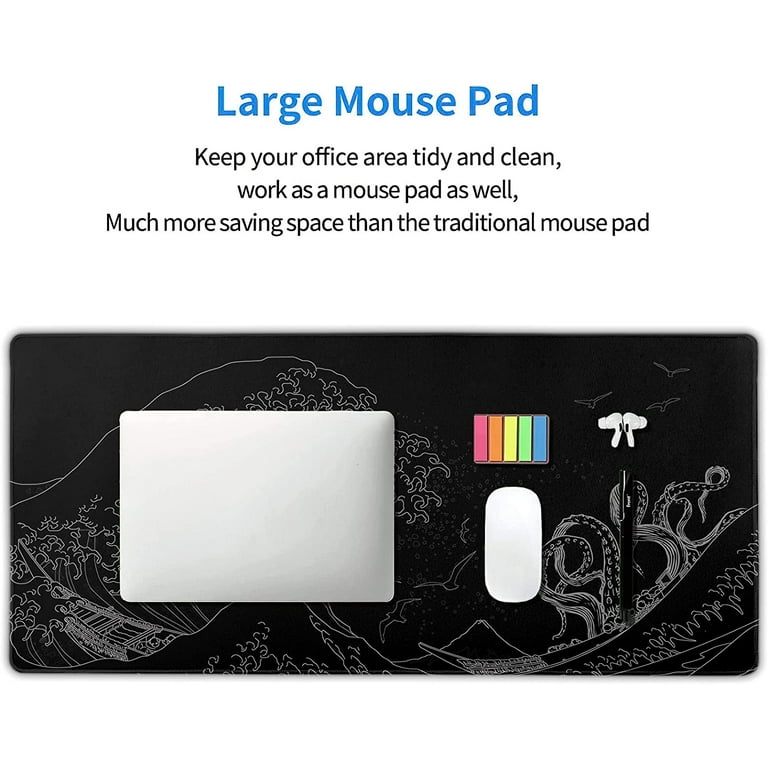 Gaming Mouse Pad Large Desk Accessories for Men Desk Mat Protector Computer