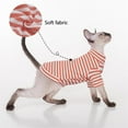 thumbnail image 5 of UOSIA Cat Clothes, Stretchy Cat Shirt, Cat Sweater with Sleeves, Sphynx Cat Clothes, 5 of 6