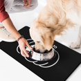 thumbnail image 2 of Spider Bat Pet Food Mat Happy Halloween Absorbent No-Slip 17x30 Inch Dog Bowl Mat Cat Feeding Mat Dog Water Bowl Mat for Messy Drinker, 2 of 7
