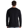 thumbnail image 3 of GÖTZBURG Camisa de manga larga para hombre, pack de 2 - algodón, manga larga, unicolor Negro L (Large), 3 of 4