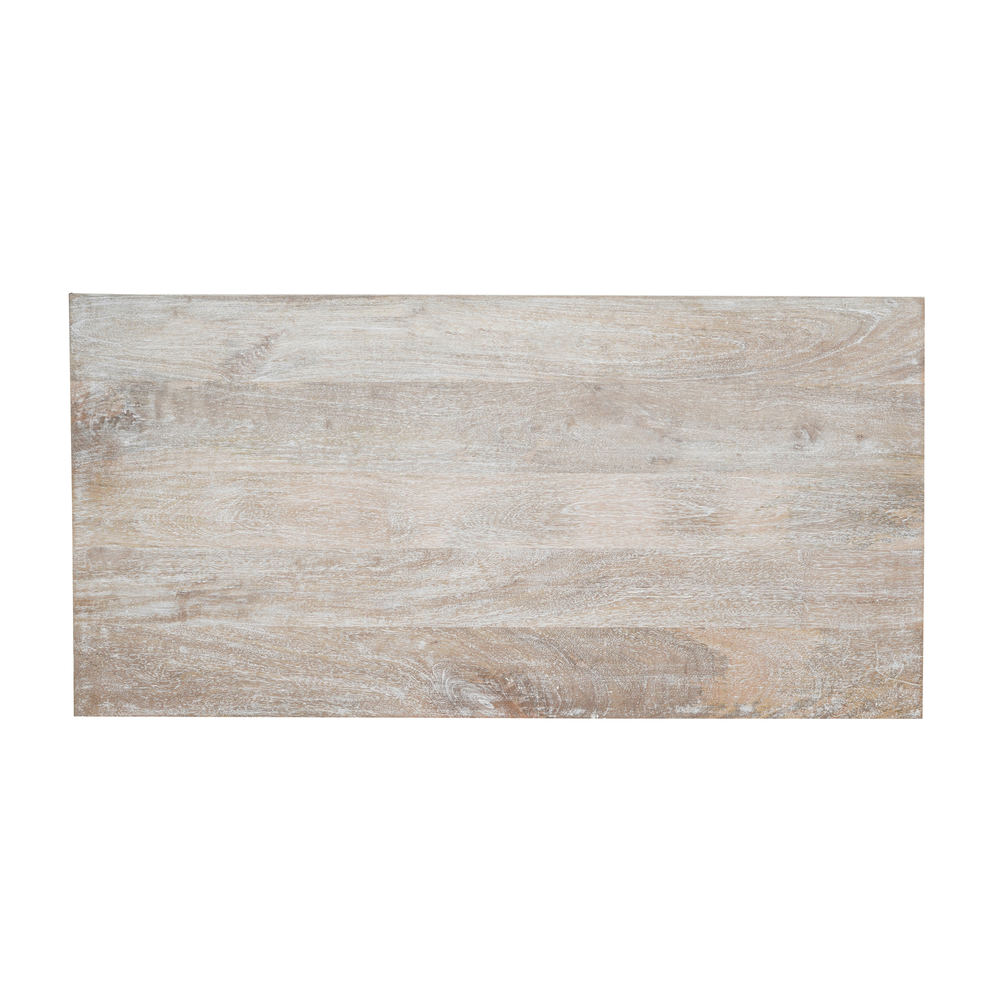 Ox Bay Amer Wood Rectangular Storage Coffee Table, Transitional Style, Indoor Use, White Wash Finished