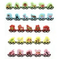 thumbnail image 3 of Lubelski 27Pcs/Set Magnetic Number Alphabet Animal Mini Train Cars Education Kids Toy, 3 of 8