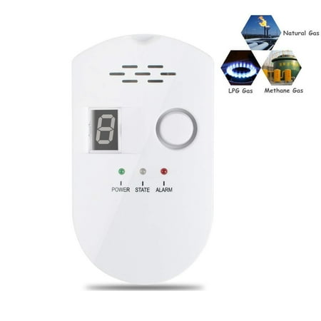Yosoo Plug In Digital Gas Detector Gas Alarm Detector Gas Leak