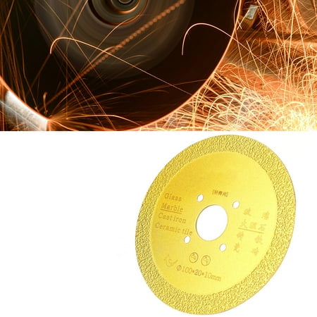 

Blade Saw Blade Concrete Cutting Disc Wheel Cutting Wheel 1pc 100x10mm Brazed Saw Blade Circular Saw Blade Porcelain Cutting Disc#1