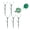 Green 2, variant on mdesiwst 1 Set Stackable Monstera Plant Support Houseplant Support Poles Indoor Outdoor Plants Stakes for Tall Potted Plants Pothos Philodendron