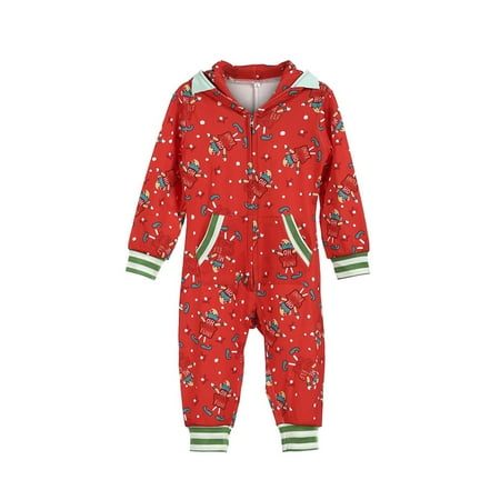 

Christmas Matching Pjs for Family 2022 Onesie Reindeer Pajamas Sets Holiday Elk Hoodie Romper Xmas Print Jumpsuit