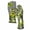 School’n Bass, variant on Fish Monkey Half Finger Guide Glove Schoolin Bass, Large Gloves