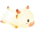 thumbnail image 4 of Cartoon Calf Silicone Night Light Soft Cute USB Charging Pat Light Touch Control Switch Light LED Atmosphere Table Lamp with Multiple Lights for Bedroom, 4 of 9