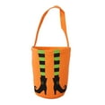 thumbnail image 2 of Produits Textiles pour la Maison Seau à Bonbons en Toile Citrouille Sac Réutilisable Portable Multifonction Halloween, 2 of 4