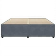 thumbnail image 3 of Pemberly Row Engineered Wood California King Bed Frame in Dark Gray, 3 of 9