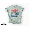 thumbnail image 4 of Lake Ontario Great Lakes T-shirt Lake Ontario Graphic Tee Cream Lighthouse Design Shirt Nature Lover Tee, 4 of 8