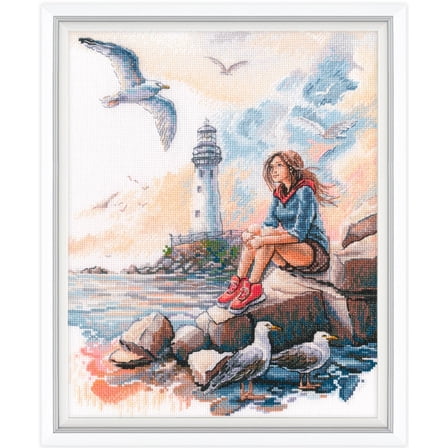 The sea of my dreams M1048 Counted Cross Stitch Kit