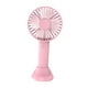 thumbnail image 2 of Ventilador de mesa portátil con soporte para teléfono, mini ventilador USB para exteriores, dormitorio, viajes Rosa, 2 of 9