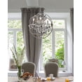 thumbnail image 4 of Elegant Lighting Geneva 20" 5 Light Royal Crystal Pendant Lamp, 4 of 7
