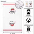 thumbnail image 2 of HTOOQ Hello Sweet Summer Decorative Kitchen Dish Towel, Watermelon Bath Fingertip Towel Tea Bar Hand Drying Cloth, Seasonal Popsicle Decor Sign Home Farmhouse Decorations 18” x 28” - -, 2 of 6