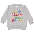 thumbnail image 2 of Inktastic My Abuela and Abuelo Love Me Toddler Sweatshirt, 2 of 4