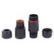 thumbnail image 4 of 10pcs IP68 Waterproof Electrical Cable 3 Pin Connectors Outdoor Socket 0.5mm² to 2mm², 4 of 4