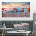 thumbnail image 1 of Lever de Soleil sur la Mer Méditerranéenne - Impression sur Toile de Photographie de Bord de Mer, 1 of 3