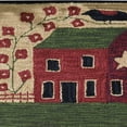thumbnail image 5 of Park Designs Red House Hooked Rug 24" x 36", 5 of 6