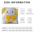 thumbnail image 5 of Banana Cat Plush,Cute Banana Cat Plush, Kawaii Cat Pillow Gifts for Kids Girls (Whit, 5 of 5