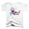 thumbnail image 2 of Sesame Street Warm And Fuzzy Holiday Elmo Kids T Shirt (3) for Toddler Boys and Girls, White, 2 of 3