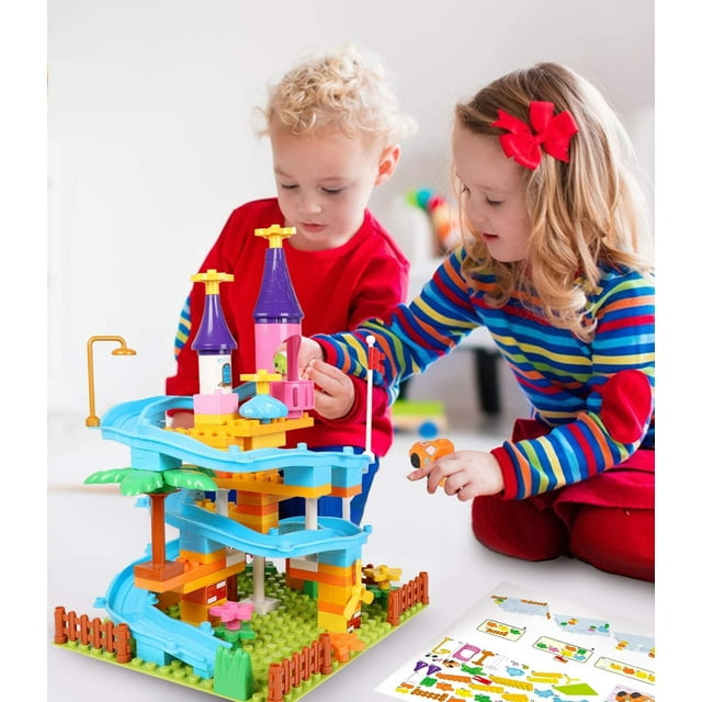 Bloques de construcción Juego juguetes, niñas Princess Castillo Grandes Bloques de constru EP EXERCISE N PLAY EP EXERCISE N PLAY