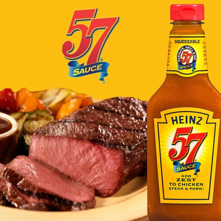 Heinz, Heinz 57 Sauce, 20 oz Bottle, Multi-Use Zesty Sauce