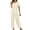 Beige, variant on Caywon Womens 2 Piece Button Front Short Sleeve Top Wide Leg Pants Set Elastic Waist Loungewear Breathable Wrinkle-Free Casual Loose Fit Conjunto de Ropa para Mujer