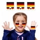 thumbnail image 2 of Pegatinas Faciales Temporales Para La Eurocopa 2024. 10 Banderas De Fútbol Desmontables Para Hombres, Niños Y Mujeres (Alemania)., 2 of 8