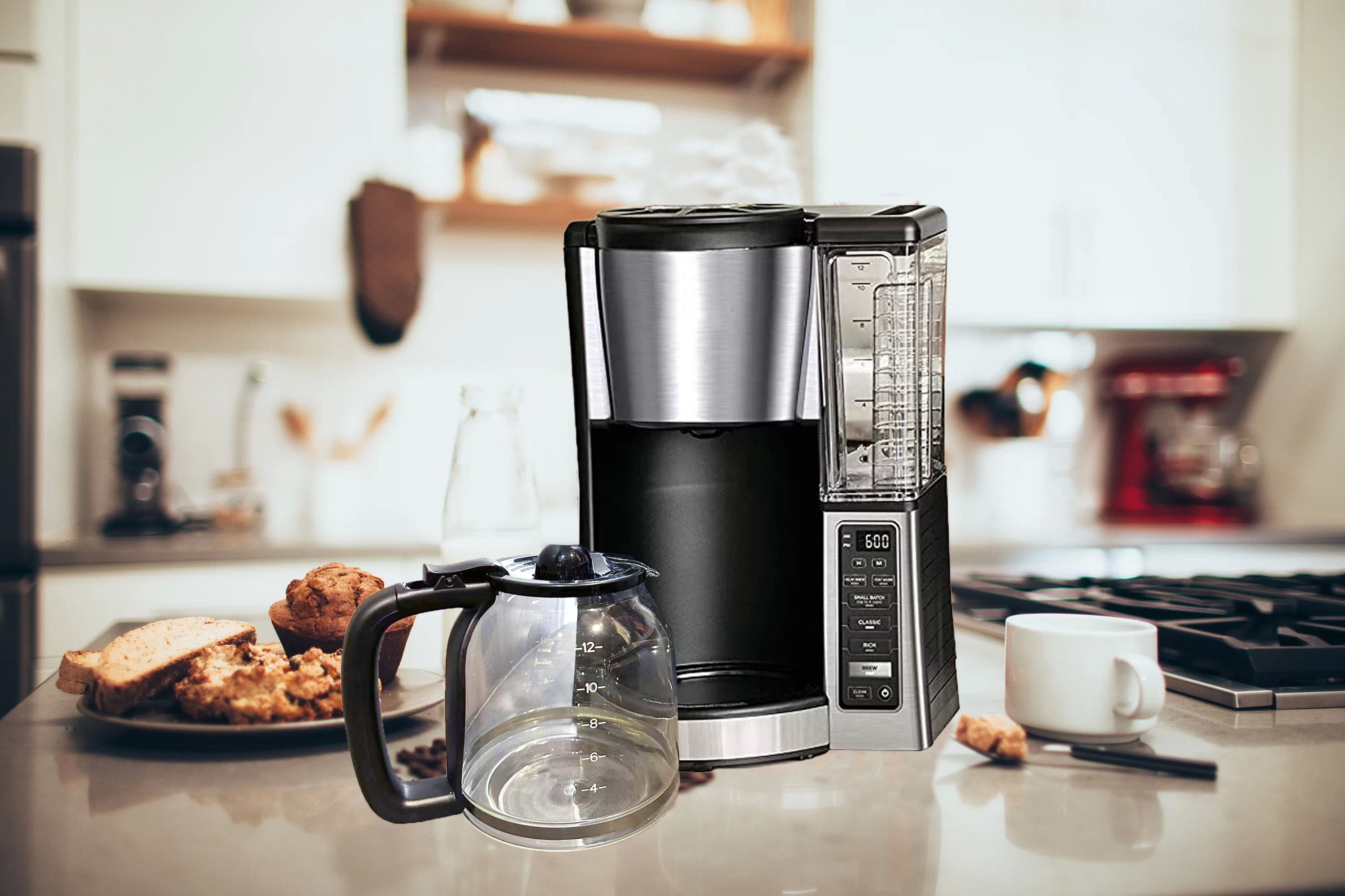 ALLCUP 12-Cup Glass Coffee Decanter - Walmart.com