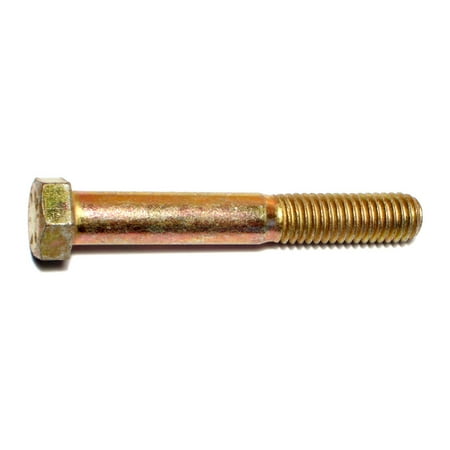 

7/16 -14 x 3 Zinc Plated Grade 8 Steel Coarse Thread Hex Cap Screws